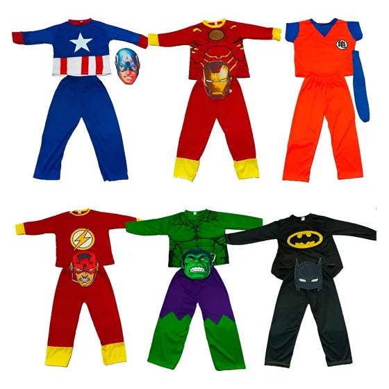 Disfraz Infantil Superheroes Araña, Batman, Hulk,flash Y Mas - 27405.35